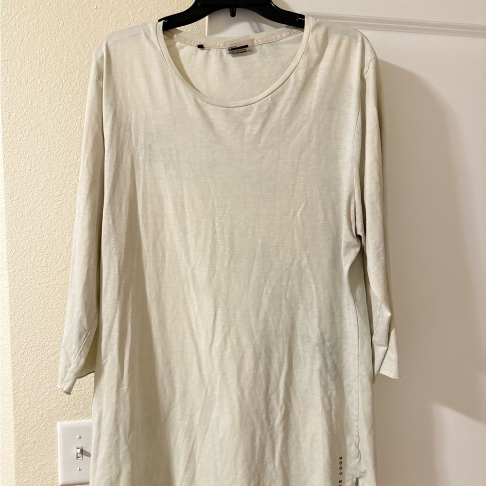 Gymshark Cream Tunic Top